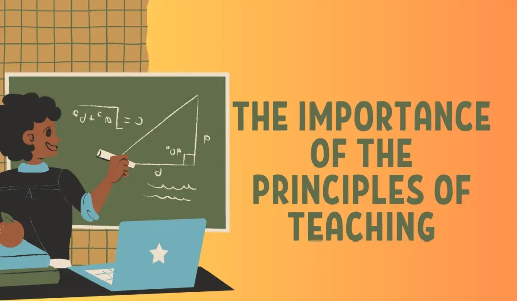 The Importance of the Principles of Teaching